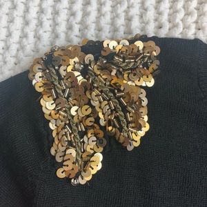 LOFT Sweaters - Like New Loft Sweater w/ Embellished Shoulder LOFT Sweaters - Like New Loft Sweater w/ Embellished Shoulder